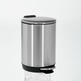 SSTC001-3L-S, Stainless Steel Kitchen Trash Can, 3L