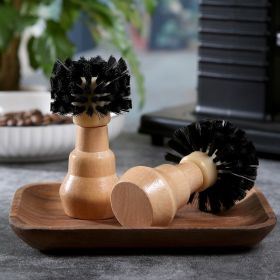 2pcs Coffee Machine Cleaning Brush (Option: 2pcs)