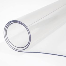 Clear Table Protector Mat -1.5mm Thickness Waterproof Heavy Duty PVC Table Cover For Dining Room Table (Option: 16.54x23.62inches)
